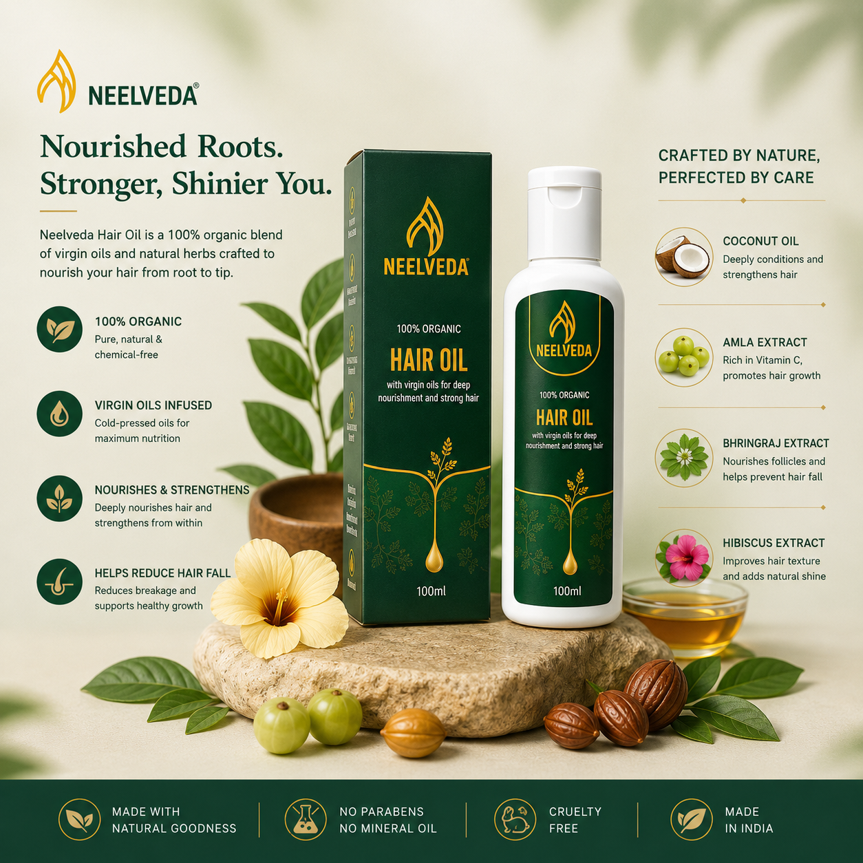 Neelveda 100ml Features